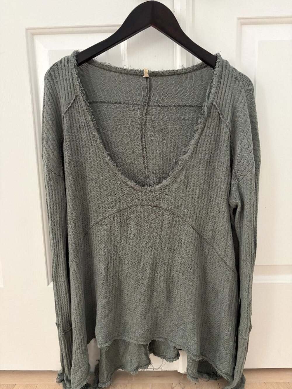Free People Love Sleeve Shirt / Sweater